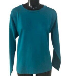 Eileen Fisher Crew Nk Boxy Top NWT Sz L